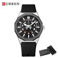 Curren Luxury Waterproof Silicone Band Quartz Watch (Dial 4.4cm) - CUR231