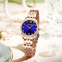 CURREN Top Brand Ladies Watch Elegant Stainless Steel Bracelet Simple Waterproof Ladies Business Watch Relogio Feminino