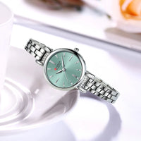CURREN Ladies Light Luxury Watch Brand Jewelry Bracelet Watch Fashionable Girls Elegant Waterproof Quartz Watch
