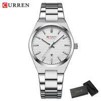 CURREN Luxury Quartz Watch for Women Elegant Stainless Steel Women's Watches Luminous Waterproof Date Wristwatch Ladies Gift