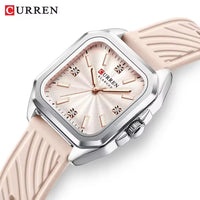 CURREN 9113 Stylish Ladies' Quartz Watch, Waterproof Square Small Dial Wristwatch with Sleek Design for Daily Wear