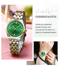 CURREN Luxury Women Watches Fashion Casual FemaleLadies Stainless Steel Quartz Wristwatches Life Waterproof Girlfriend Gift