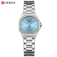 Curren Women's Sparkling Rhinestone Blanche Watch (Dial 2.1 cm) - CUR229