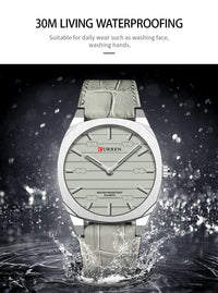 CURREN 8480 New Fashion Mens Watches Brand Luxury Sport Waterproof Simple Ultra-Thin Watches Men Quartz Clock Relogio Masculino