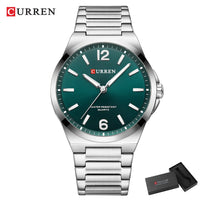CURREN Men Quartz Movement Watch Waterproof Luminous Men's Watch, Stainless Steel Strap Business Watches