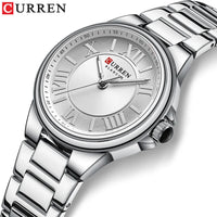 CURREN 9091 Female Watch for Women Woman's Wristwatch Luxury Brand Elegant Bracelet Waterproof Quartz Ladies Watches Reloj Mujer