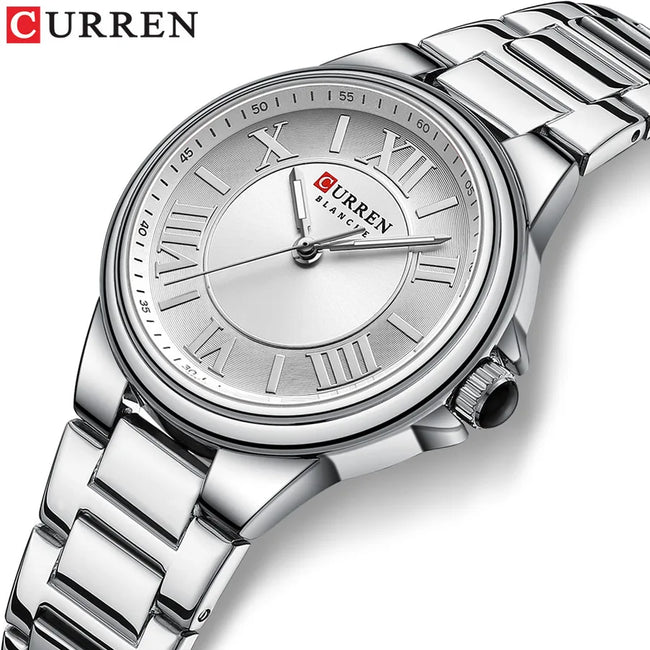 CURREN 9091 Female Watch for Women Woman's Wristwatch Luxury Brand Elegant Bracelet Waterproof Quartz Ladies Watches Reloj Mujer