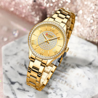 CURREN 9084 Women Watches Luxury Fashion Quartz Ladies WristWatch Stainless Steel Waterproof Girls Clock Gift Relogio Feminino