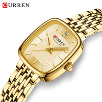 CURREN 9093 Women's Square Waterproof Watch; Simple Casual Women's Watch; Fashionable Women's Watch Ladies' Wristwatch
