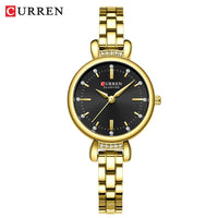CURREN Ladies Light Luxury Watch Brand Jewelry Bracelet Watch Fashionable Girls Elegant Waterproof Quartz Watch