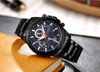 CURREN Men Watches Top Brand Luxury Men Military Wristwatches Full Steel Men Sports Watch Waterproof Relogio Masculino Montre