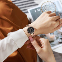 CURREN Women Watches Fashion Rose Gold Stainless Stain Steel Ladies Watch Waterproof Quarzt Wristwatch Romatic Girlfriend Gift