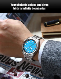 CURREN 8451 Fashion Men Watch Top Brand Luxury Waterproof Sport Mens Watches Stainless steel Automatic Date Military Wristwatch