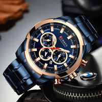 CURREN Quartz Watch for Men Top Brand Luxury Fashion Business Watches Steel Waterproof Man Sport Wristwatch Relogio Masculino