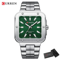 CURREN Luxury Original Man Watch Waterproof Stainless Steel Luminous Men's Wristwatch Date Week Quartz Fashion Watches For Men