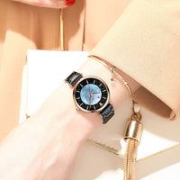 CURREN 9072 Fashion Stainless Steel Women Luxury Watch Analog Quartz Wristwatch Ladies Elegant Dress Watches Relogio Feminino