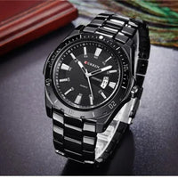 CURREN 8110 Men's Quartz Watch Calendar Luminous Sports Strap Waterproof Casual Cool Wristwatch Male Clock reloj hombre