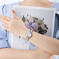 BERNY Women's watches Luxury Elegant Ceramics Quartz Ladies Wristwatch Small Dial Stainless Steel Casual Simple Dress Watch