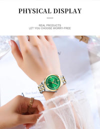 CURREN Luxury Women Watches Fashion Casual FemaleLadies Stainless Steel Quartz Wristwatches Life Waterproof Girlfriend Gift