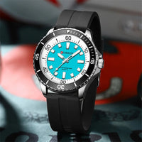 Curren 8448 Original Silicone Clock Hands Quartz Watches for Men Army Waterproof Sports Male Wristwatch reloj hombre