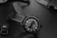 CURREN 8314 Watch For Men Top Brand Luxury Leather Quartz Men Watches Date Business Sport Male Wristwatch Clock Montre Homme