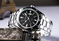 CURREN 8110 Men's Quartz Watch Calendar Luminous Sports Strap Waterproof Casual Cool Wristwatch Male Clock reloj hombre