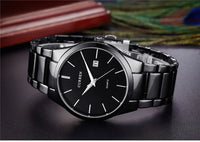 CURREN 8106 Men's Watch Waterproof Top Brand Luxury Calendar Fashion Male Clock Stainless Steel Sport Men Wristwatch