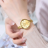CURREN Women Luxury Watches Fashion Women's Quartz Wristwatches Top Brand Rhinestone Dial Clock Waterproof Reloj Mujer 9097