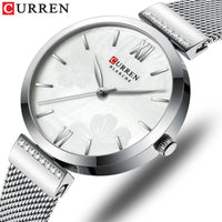 CURREN Fashion Watch for Women Luxury Quartz Gold Elegant Bracelet Wristwatch Female Clock Ladies Dress Stainless Steel Gifts