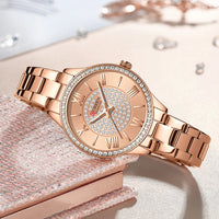 CURREN 9084 Women Watches Luxury Fashion Quartz Ladies WristWatch Stainless Steel Waterproof Girls Clock Gift Relogio Feminino