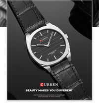 CURREN 8480 New Fashion Mens Watches Brand Luxury Sport Waterproof Simple Ultra-Thin Watches Men Quartz Clock Relogio Masculino