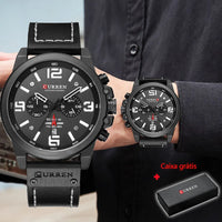 CURREN 8314 Watch For Men Top Brand Luxury Leather Quartz Men Watches Date Business Sport Male Wristwatch Clock Montre Homme