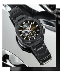 CURREN Luxury Business Wristwatch Stainless Steel Quartz Sport Chronograph Clock Fashion Male Watch Ideal Present for Daily
