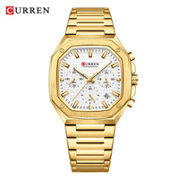 Curren Casual Versatile Men's Square Chronograph Watch (Dial 3.9cm) - CUR232