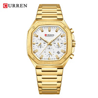Curren Casual Versatile Men's Square Chronograph Watch (Dial 3.9cm) - CUR232