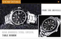 CURREN 8110 Men's Quartz Watch Calendar Luminous Sports Strap Waterproof Casual Cool Wristwatch Male Clock reloj hombre