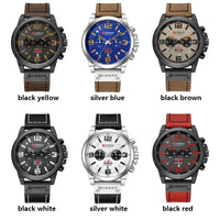 CURREN 8314 Watch For Men Top Brand Luxury Leather Quartz Men Watches Date Business Sport Male Wristwatch Clock Montre Homme