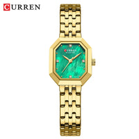 CURREN Elegant Fashion Women's Watches Luxury Brand Original Quartz Watch for Ladies Waterproof Stainless Steel Luminous Date