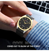 CURREN 8480 New Fashion Mens Watches Brand Luxury Sport Waterproof Simple Ultra-Thin Watches Men Quartz Clock Relogio Masculino