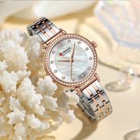 Women Watches New Curren Rose gold Silver Ladies Bracelet Watch womens quartz dress wristwatch feminino reloj mujer kol saati