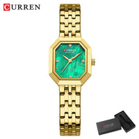 CURREN Elegant Fashion Women's Watches Luxury Brand Original Quartz Watch for Ladies Waterproof Stainless Steel Luminous Date