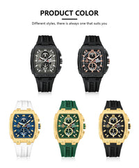 CURREN Men Casual Sport Military Quartz Calendar Wrist Watch for Man Business Leather Waterproof Male Clock Relogio Masculino