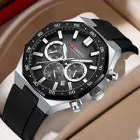 CURREN Sport Mens Watches Top Brand Luxury Auto Date Watch Men Waterproof Luminous AQUANAUT Quartz Watches for Men Reloj Hombre