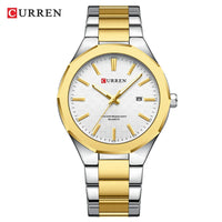CURREN Men Watch Fashion Classial Luminous with Date Stainless Steel Band Relogio Masculino