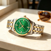 CURREN 9096 Women Watch Luxury Elegant Quartz Wristwatch with 32mm Dial Rhinestone Stainless Steel Band Ladies Gift Reloj Mujer