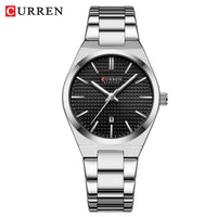 CURREN Luxury Quartz Watch for Women Elegant Stainless Steel Women's Watches Luminous Waterproof Date Wristwatch Ladies Gift