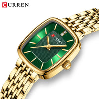 CURREN 9093 Women's Square Waterproof Watch; Simple Casual Women's Watch; Fashionable Women's Watch Ladies' Wristwatch