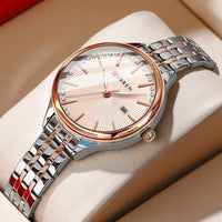 CURREN New Women's Wrist Watches Luxury Brand Women Quartz WatchesStainless Steel Casual Fashion Wristwatch Relogio Feminino