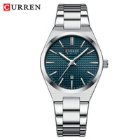 CURREN Fashion Women Watch Top Brand Luxury Ladies Girl Wristwatch Black Stainless Steel Bracelet Classic Female Clock Gift 9004