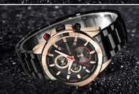 CURREN Men Watches Top Brand Luxury Men Military Wristwatches Full Steel Men Sports Watch Waterproof Relogio Masculino Montre